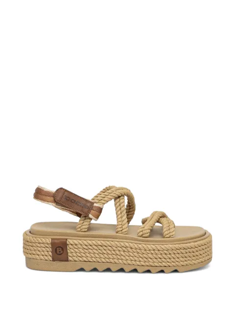 BOHONOMAD Tahiti rope-detail platform espadrilles Neutrals TAH0012CPS