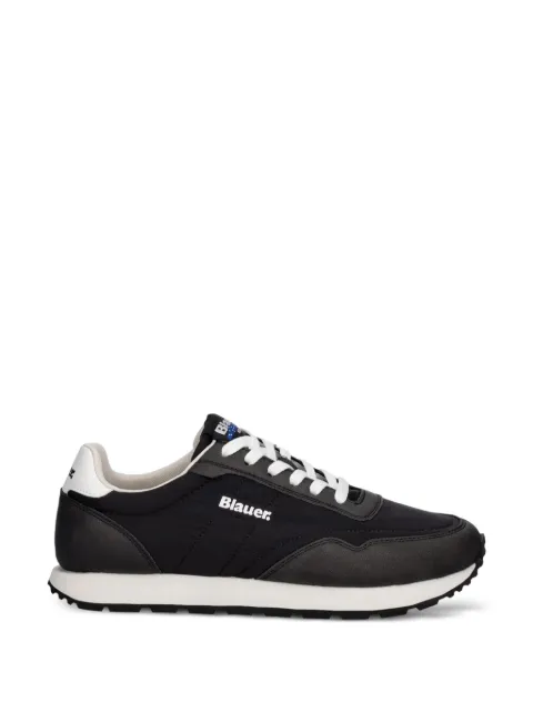 Blauer Falcon 01 logo-print panelled sneakers Black S6FALCON01