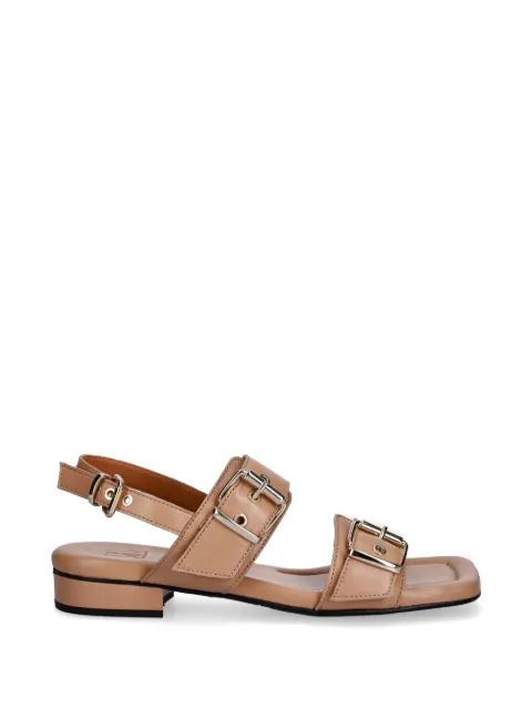 BILLI BI buckle-detail slingback sandals Neutrals A9625