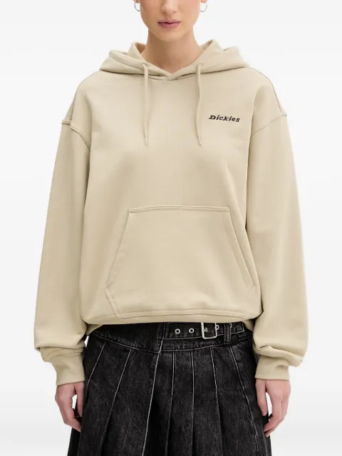 DICKIES Loretto logo-embroidered hoodie Neutrals DK0A889ZL441