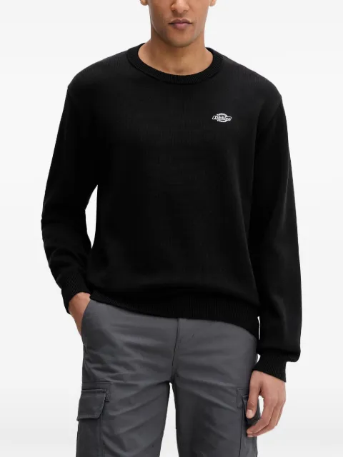 DICKIES Summerdale logo-embroidered sweater Black DK0A87OPBLK1