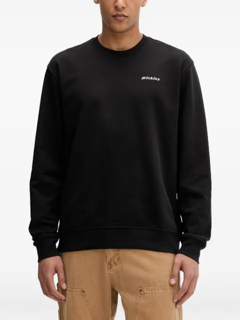 DICKIES logo-embroidered sweatshirt Black DK0A88OCBLK1