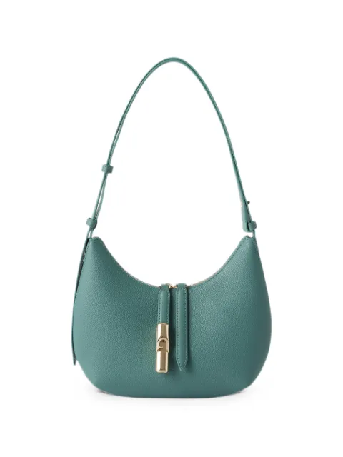 Furla Goccia grained leather shoulder bag Green WB01500BX33531007