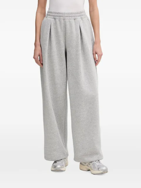 Under Armour Rival Fleece Script pleated wide-leg track pants Grey 6012293
