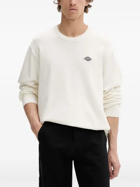 DICKIES Summerdale logo-embroidered sweater Neutrals DK0A87OPC481