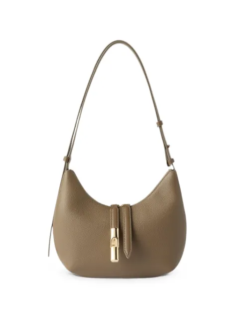 Furla small Goccia leather shoulder bag Neutrals WB01500BX33531007