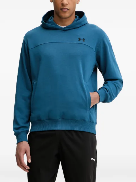 Under Armour Rival Lightweight logo-patch hoodie Blue 6012335