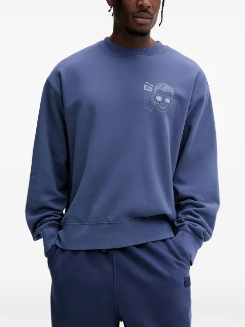 Vans graphic-print sweatshirt Blue VN000STRFOB1