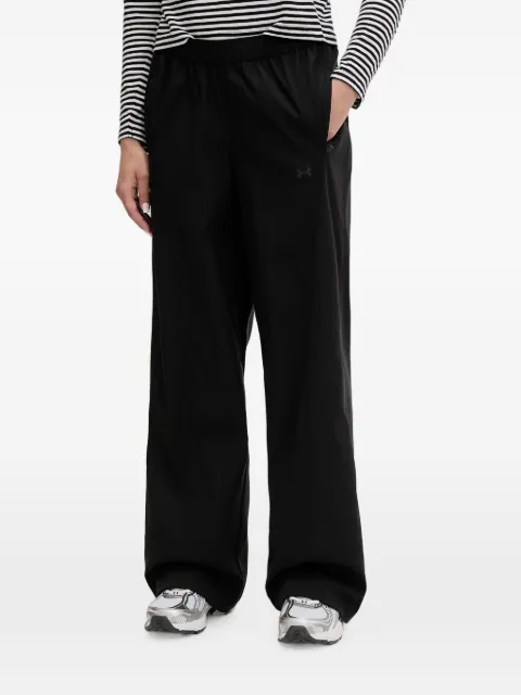 Under Armour Unstoppable Woven logo-print wide-leg track pants Black 6014752