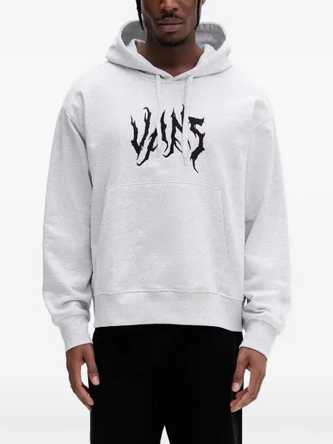 Vans They Are Just Shoes loose pullover hoodie Grey VN000VY31QI1