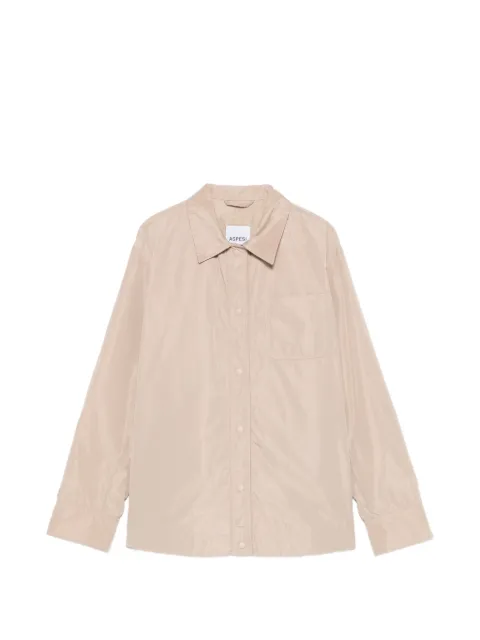 ASPESI chest-pocket shirt jacket Neutrals S6NN631P008