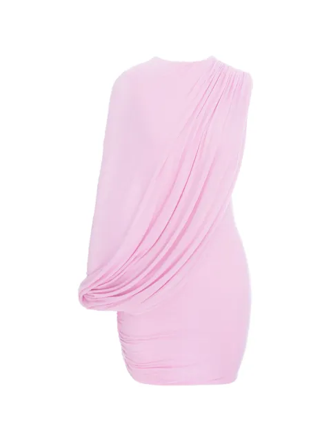 MANURÍ Lillies 2.6 draped dress Pink MRFW25DR9CH03