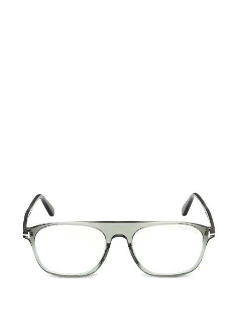 TOM FORD Eyewear pilot-frame glasses Grey FT6167B