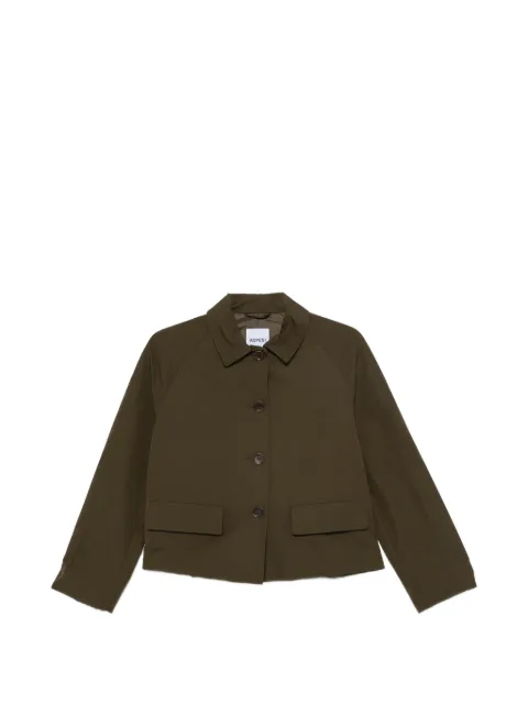 ASPESI long-sleeve button-fastening jacket Green S6NN6297532