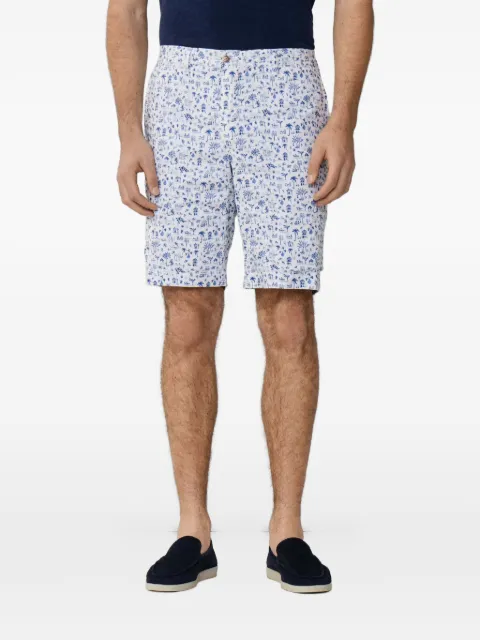 Hackett London Sanderson reversible shorts White HM8000014