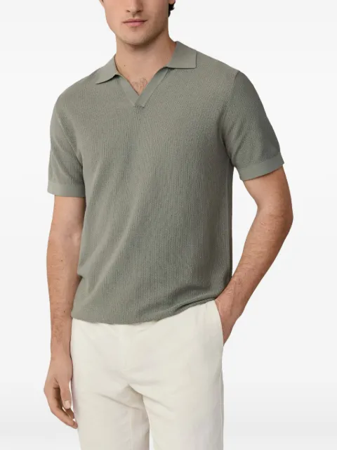 Hackett London Riviera Milano-stitch T-shirt Green HM7000180