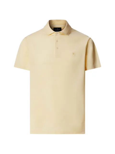 Hackett London short-sleeve pique polo shirt Yellow HM5600139