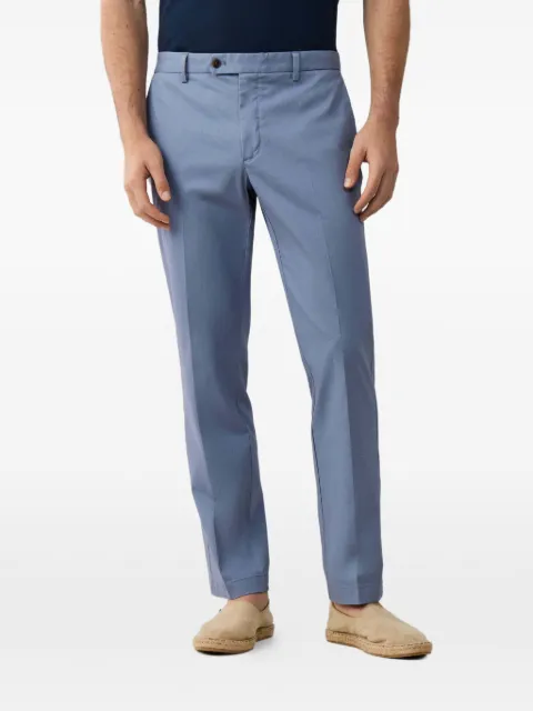 Hackett London Sanderson belt-loop trousers Blue HM2100119