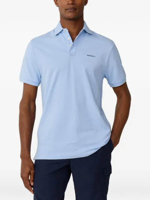 Hackett London Swim Trim polo shirt Blue HM5600146