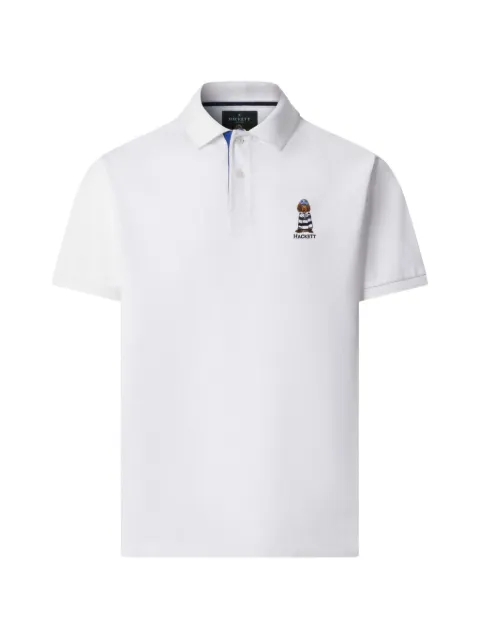 Hackett London Heritage Harry polo shirt White HM5600142