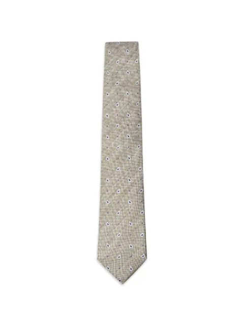 Hackett London paisley-print tie Green HM0500080
