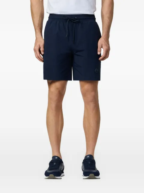Hackett London logo-patch drawstring shorts Blue HM5800096