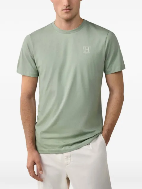Hackett London Heritage H logo T-shirt Green HM5000077