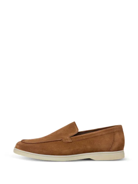 Hackett London Martin suede loafers Brown HMS200109