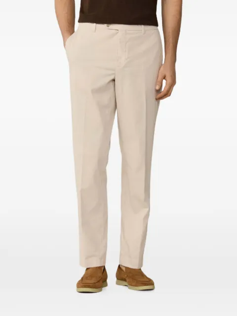 Hackett London Sanderson tailored-fit trousers Neutrals HM2100107