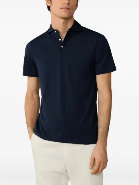 Hackett London cotton polo shirt Blue HM5600098