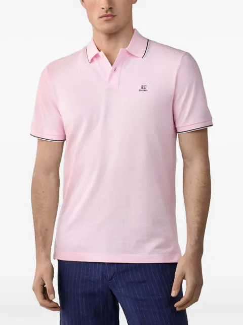 Hackett London Heritage H tipped polo shirt Pink HM5600136
