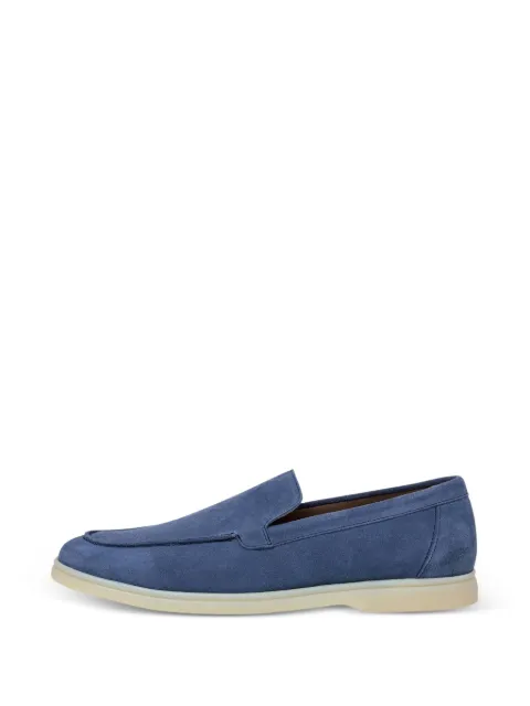 Hackett London Martin suede loafers Blue HMS200109