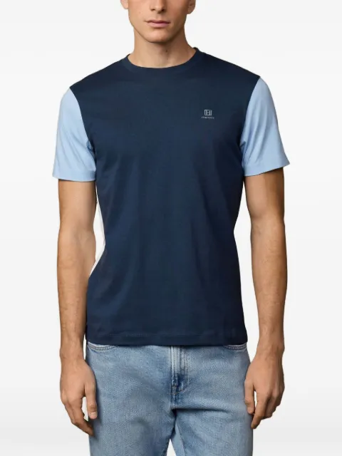 Hackett London logo-print T-shirt Blue HM5000078