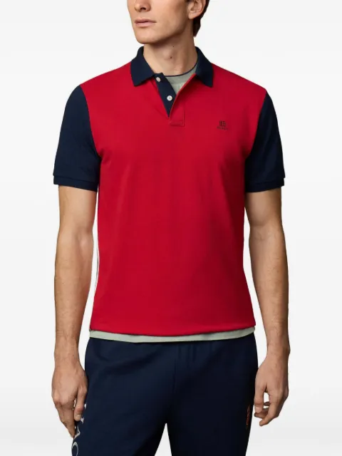 Hackett London Heritage H colour-block polo shirt Red HM5600108