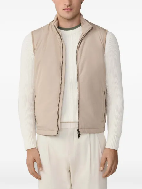 Hackett London Windsor hybrid gilet Neutrals HM4000144