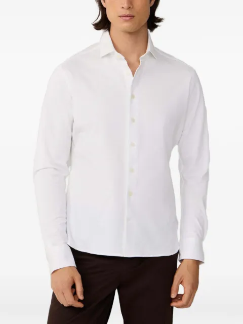 Hackett London long-sleeve buttoned shirt White HM3010637