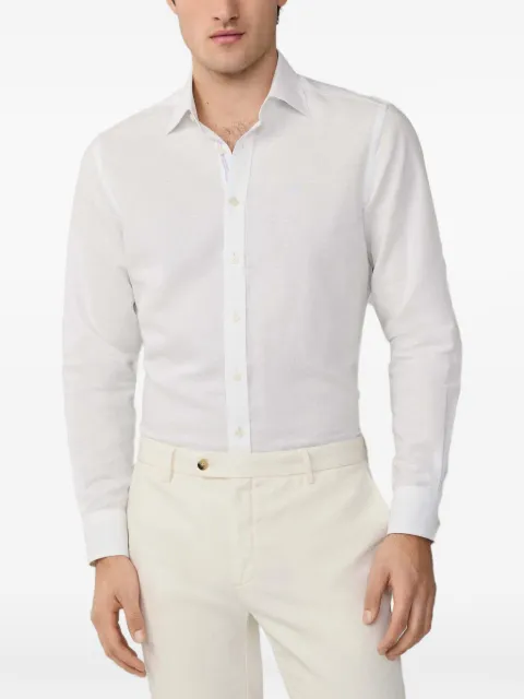 Hackett London pointed-collar shirt White HM3010655
