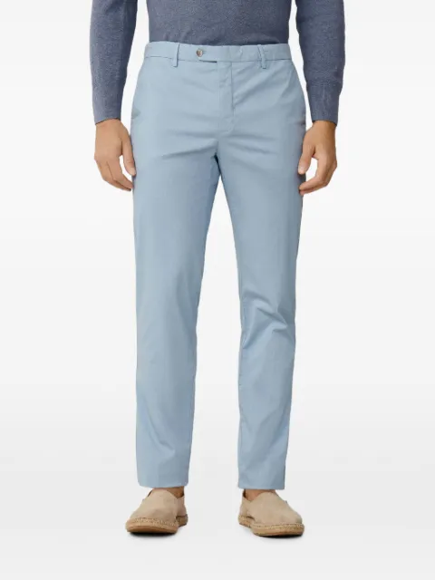 Hackett London Kensington slim-fit trousers Blue HM2100115