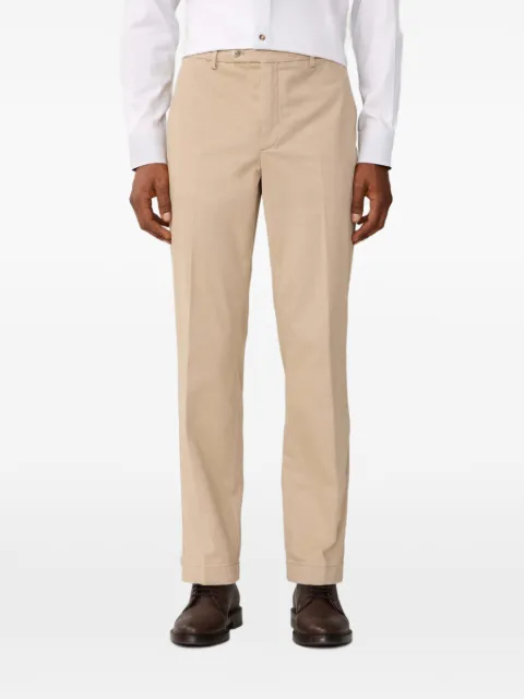 Hackett London Sanderson belt-loop trousers Neutrals HM2100069