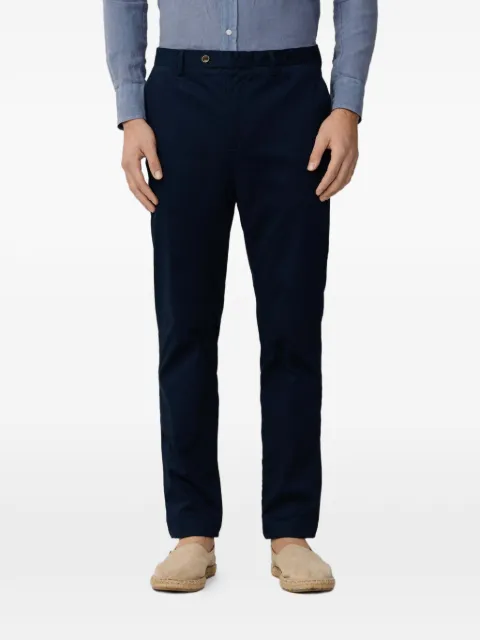 Hackett London Sanderson belt-loop trousers Blue HM2100119