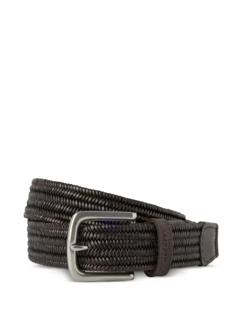 Hackett London braided belt Brown HM4100007