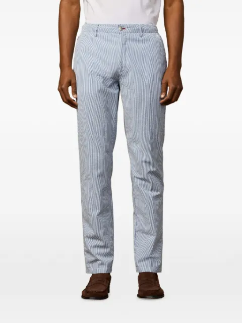 Hackett London stripe-pattern trousers Blue HM2100092