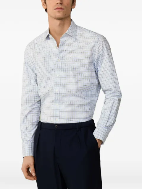 Hackett London Tattersall Pimlico shirt White HM3010666