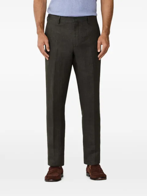 Hackett London tailored trousers Green HM2100091