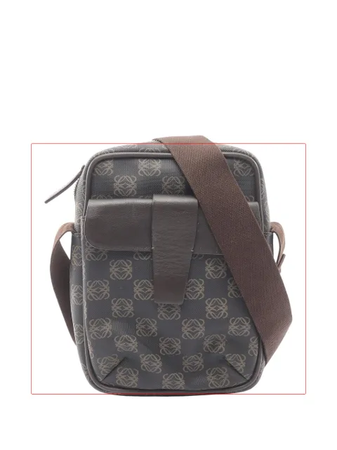 Loewe Pre-Owned 2010-2026 Coated Canvas Repeat Anagram crossbody bag Brown X0WT2ELE5GBHJ7XH