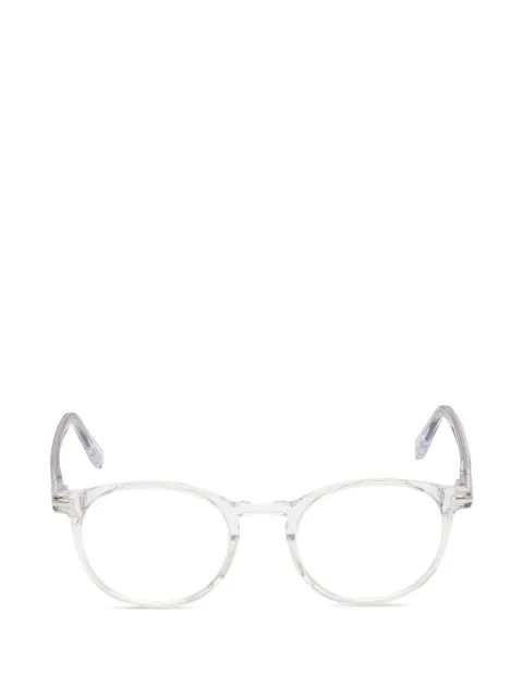 TOM FORD Eyewear round-frame glasses White FT5294
