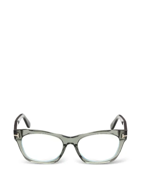 TOM FORD Eyewear cat-eye glasses Green FT6173B
