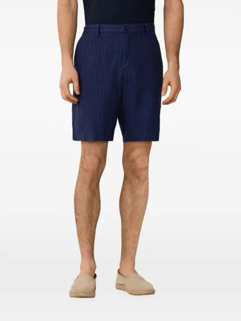 Hackett London Sanderson pinstripe-pattern shorts Blue HM8000009