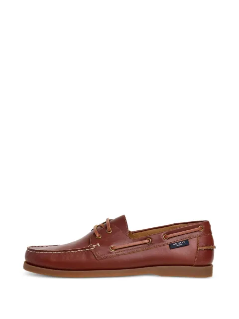 Hackett London Deck One boat shoes Brown HMS200081