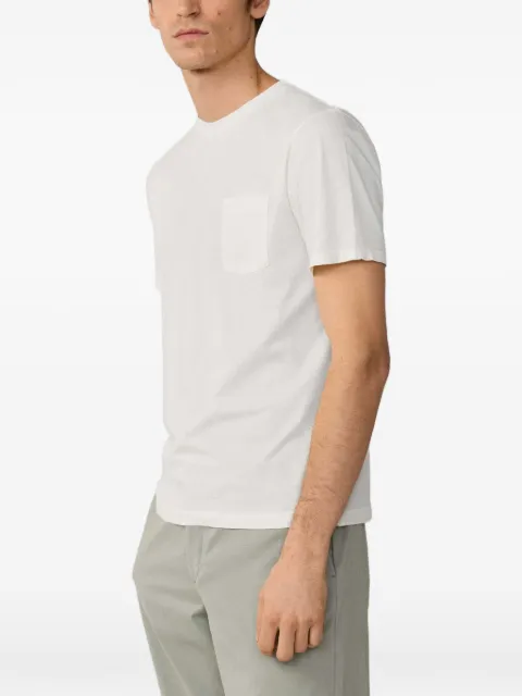 Hackett London garment-dyed pocket T-shirt White HM5000101